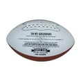 thumbnail image 2 of Blaxill Engraved Composite Leather Football | Gift for Grandson | Inspirational Keepsake Message | Official Size & Weight | Enhanced Grip | 1 Football Included, 2 of 9