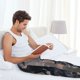 thumbnail image 5 of Balery Black Dragon Cliff Dawn Pantalones de pijama para hombre, pijama ultraligero, pantalón de descanso-Medium, 5 of 6