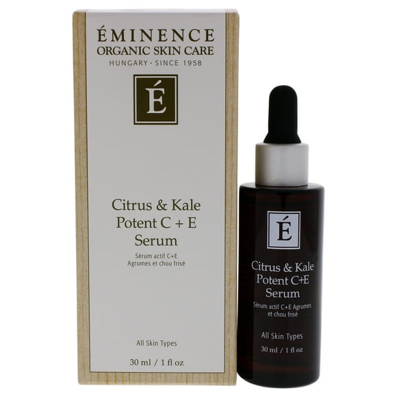 Citrus et Kale Puissant C+E Serum de Eminence pour Unisexe - 1 oz Serum
