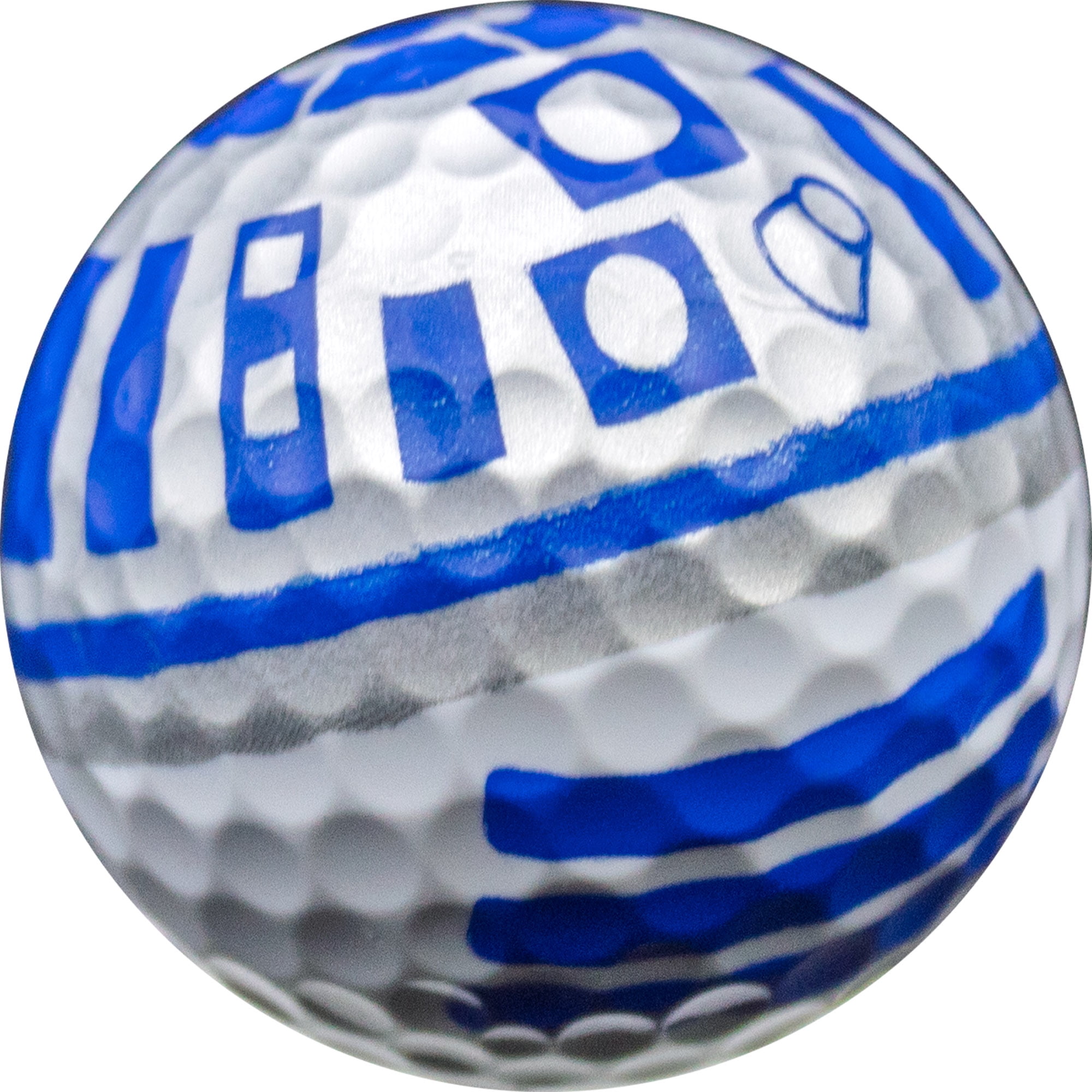 Storm Trooper, BB8, BB9E, Death Star, C3PO, R2D2 Golf Balls, 12 Pack by GBM GOLF