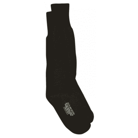 3918003 Black GI Military Wool Blend Cushion Sole Boot Socks Small