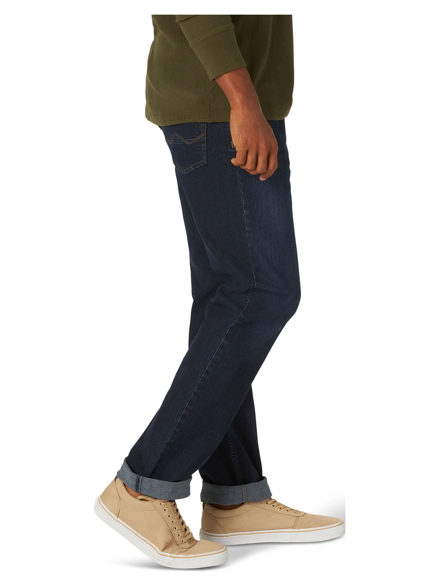 Wrangler Men's Slim Straight Fit Jean with Stretch