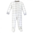 thumbnail image 4 of Hudson Baby Infant Boy Premium Quilted Zipper Sleep and Play, Forest Animals, 6-9 Months, 4 of 4