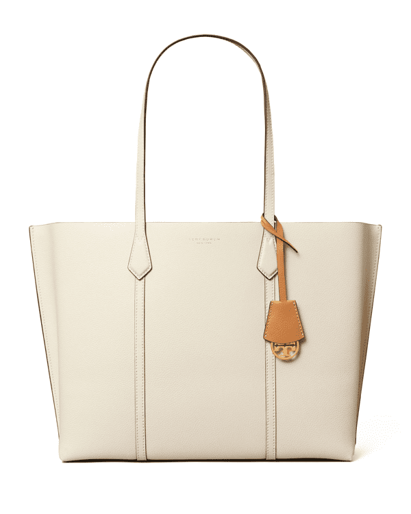 Tory Burch Women's Perry Triple Compartment Tote Bag New Ivory 81932 -  