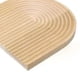 thumbnail image 1 of Bandeja de madera de haya, bandeja de madera de haya, bandeja de corte de madera espesa, tabla de cortar de madera, muy versátil, 1 of 5