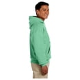 thumbnail image 5 of Gildan Mens Heavy Blend Hooded Sweatshirt, 2XL, Mint Green, 5 of 10