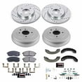 thumbnail image 3 of PowerStop Front and Rear Z23 Evolution Sport Brake Pad Rotor Drum and Shoe Kit Fits: NISSAN Select Models K15252DK, 3 of 10