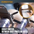 thumbnail image 4 of POWERTEC 4 Inch Double Loop Hose Clamps for Dust Collection Hose and Dryer Vent Hose, Quick Release Spring Clamps for Dust Collector and Dust Collect, 4 of 7