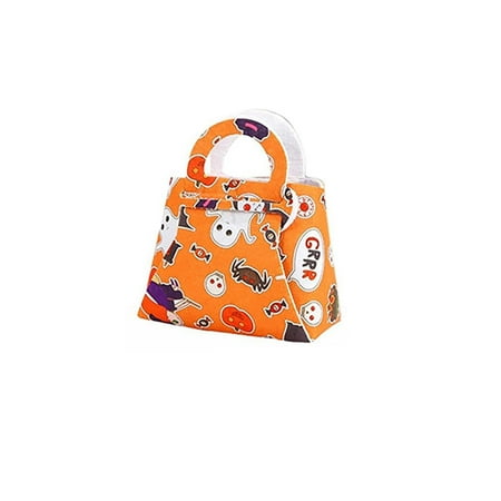 

Gnmfd 10pc Halloween Candy Bag Foldable Feltss Candy Tote Bag Trick Or Treatss Bag Kids Tote Bag B