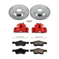 thumbnail image 2 of PowerStop Front Z23 Evolution Sport Brake Pad and Rotor Kit with Red Powder Coated Calipers Fits: FORD MERCURY Select Models KC4580, 2 of 4