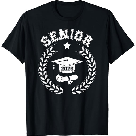 Exquisite and comfortable-Senior 2026 Class High School Student College Graduate T-Shirt