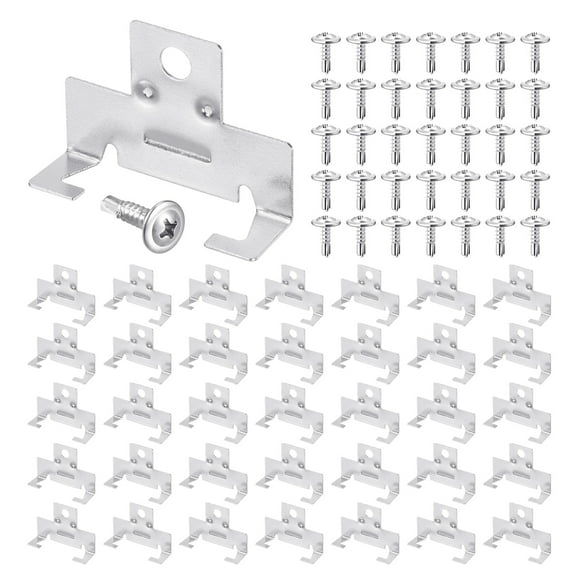 Uxcell 36 Pcs Recessed Light Clips Downlight Housing C Clips 304 Stainless Steel Can Light Clip