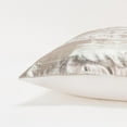 thumbnail image 3 of Rizzy Home Brushstroke 14" x 26" Down Filled Pillow with Silver Cotton Cover, 3 of 5