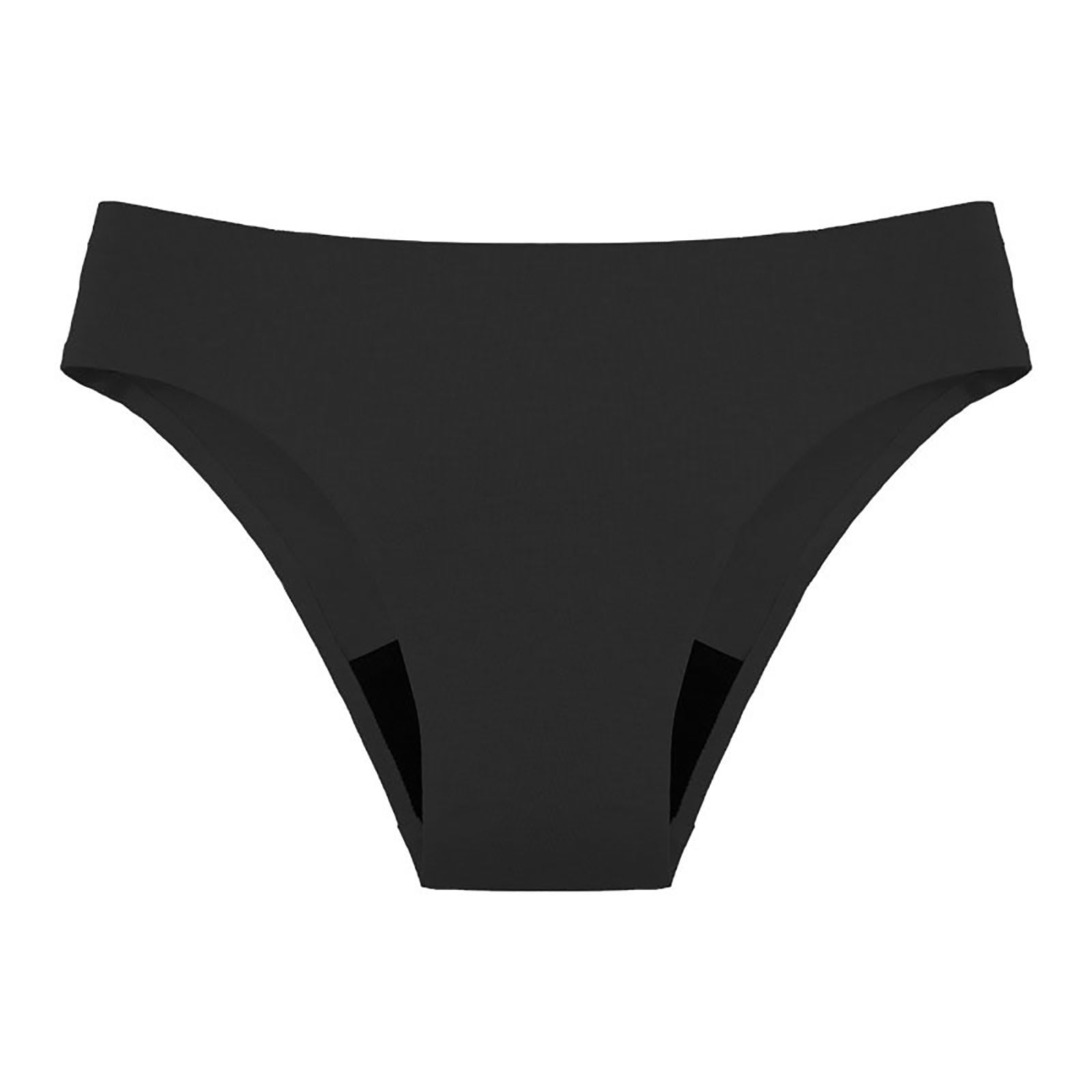 EHTMSAK Period Swimwear for Teens, Women - Heavy Flow Women Absorbent Leak  Proof Panty Postpartum Pants Menstrual Underwear Briefs Light Brown XS