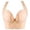 D646/Beige, variant on Afdoent Bras for Women Breathable Wirefree Full Coverage Bra for Lightweight Everyday Comfort with Open Back and Smooth Backing