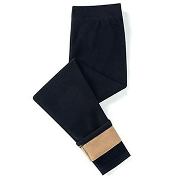 TRUBKH Fleece Tights for Women Compression Tights Pantyhose for Women Tummy Control Pants for Women Seamless Leggings for Women Womens Tights Compression Leggings Black 2xl