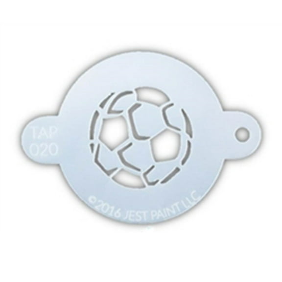 TAP 020 Face Painting Stencil - Soccer Ball