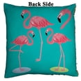 thumbnail image 2 of PKQWTM Flamingo Reversible Mermaid Cushion Cover Home Decor Sequin Pillow Case Size 20x20 inches, 2 of 2