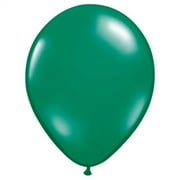 Qualatex Emerald Green 11 Inch Latex Balloons 100 Count [43744]