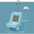 thumbnail image 4 of Mini Arcade Machine Blue Microplayer con llavero, 26 juegos, 4 of 7