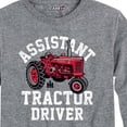 thumbnail image 3 of Farmall - Assistant Tractor Driver - Youth Long Sleeve Graphic T-Shirt, 3 of 6