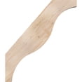 thumbnail image 3 of 3 1/2"W x 28"D x 32"H Funston Smooth Knee Brace, Douglas Fir, 3 of 4