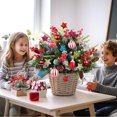 thumbnail image 2 of 30 colgantes decorativos de estrellas navideñas con purpurina para colgar en Navidad., 2 of 5