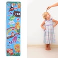 thumbnail image 1 of Tabla De Crecimiento De Juguetes Para Saltar, Reglas De Medición De Altura De Dibujos Animados Que Mejoran La Tela Cognitiva, Divertido Interactivo Para Niños Pequeños Para El ANGGREK Tipo 1, 1 of 9