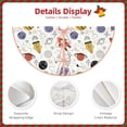 thumbnail image 3 of Rateoe Rocket Planets Pattern Christmas Tree Skirt with Ties , Christmas Tree Decorations, Farmhouse Christmas Decor Xmas Holiday Decorations-36", 3 of 6