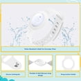 thumbnail image 4 of tag8 Dolphin Smart Watch Tracker for Kids | GPS Location Tracker For Android Find My Device | Water‑Resistant with Secure Silicone Strap | Instant Ring Locator | White, 4 of 8