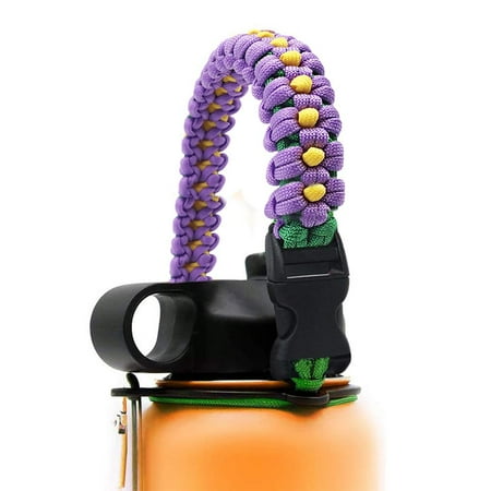 

Outdoor Paracord Handle Compatible for Wide Mouth Water Bottle Portable Umbrella Rope Durable and Secure Accessories