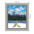thumbnail image 6 of Elegant Brushed Pewter Picture Frame, Photo Frame, Art Frame, 6 of 10