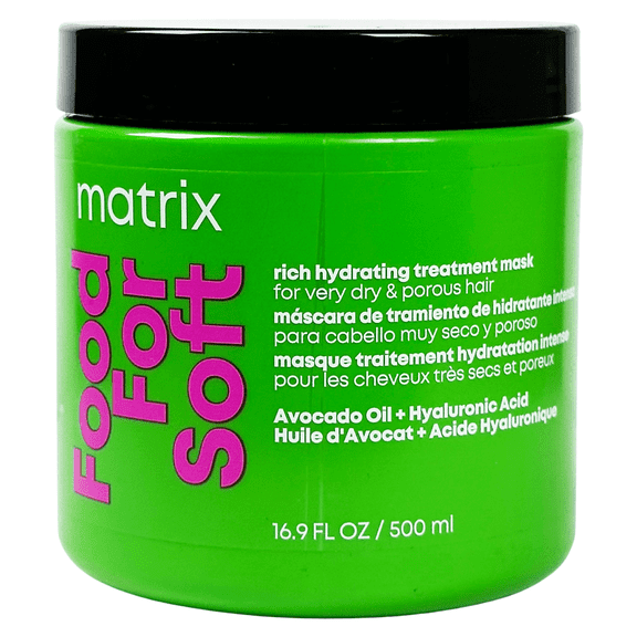 Matrix FOOD FOR SOFT Rich Hydrating Treatment Mask 16.9 oz / 500 ml