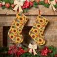 thumbnail image 6 of Sikiie Colorful Bohemian Sunflower Christmas Stockings,18 Inches Christmas Stockings Xmas Hanging Stockings for Family Christmas Decorations & Gifts, 6 of 7
