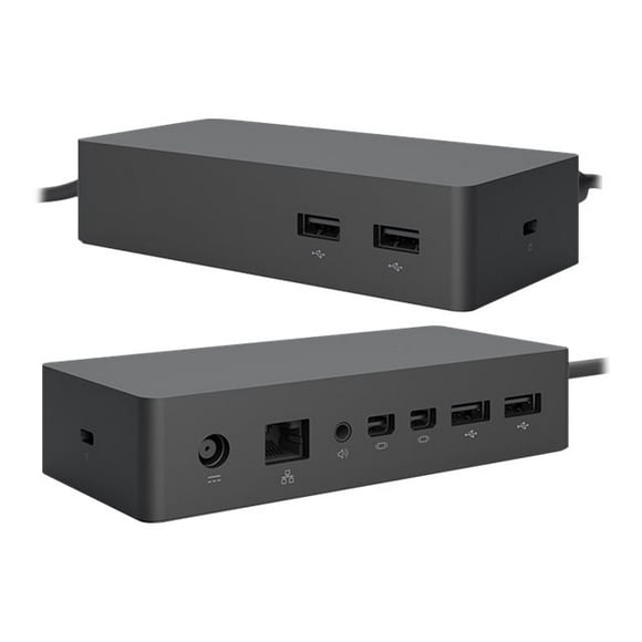 Axiom - Docking station - Surface Connect - 2 x Mini DP - 1GbE - for Microsoft Surface Book 2, Go, Laptop, Laptop 2, Laptop 3, Pro 6, Pro 7, Pro X