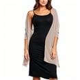 thumbnail image 2 of Fewfanhot Women Lightweight Chiffon Wrap Shawl, Sheer Long Stole Cover Up for Evening Wedding Dresses, 2 of 7