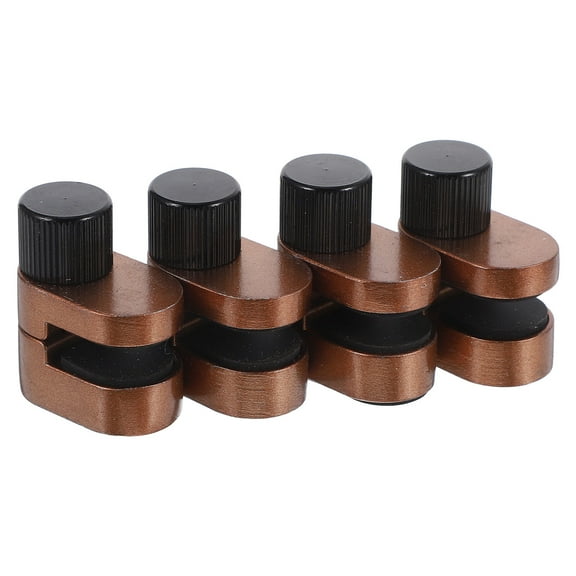DINHEAROM Screen Fastening Clamp Alloy Steel 4Pcs 1.3X1.2X0.4In