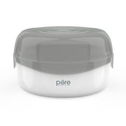 Pure Enrichment PureBaby Microwave Bottle Sterilizer - Steam Sterilizer with 8 Bottle Capacity