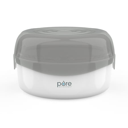 Pure Enrichment PureBaby Microwave Bottle Sterilizer - Steam Sterilizer with 8 Bottle Capacity