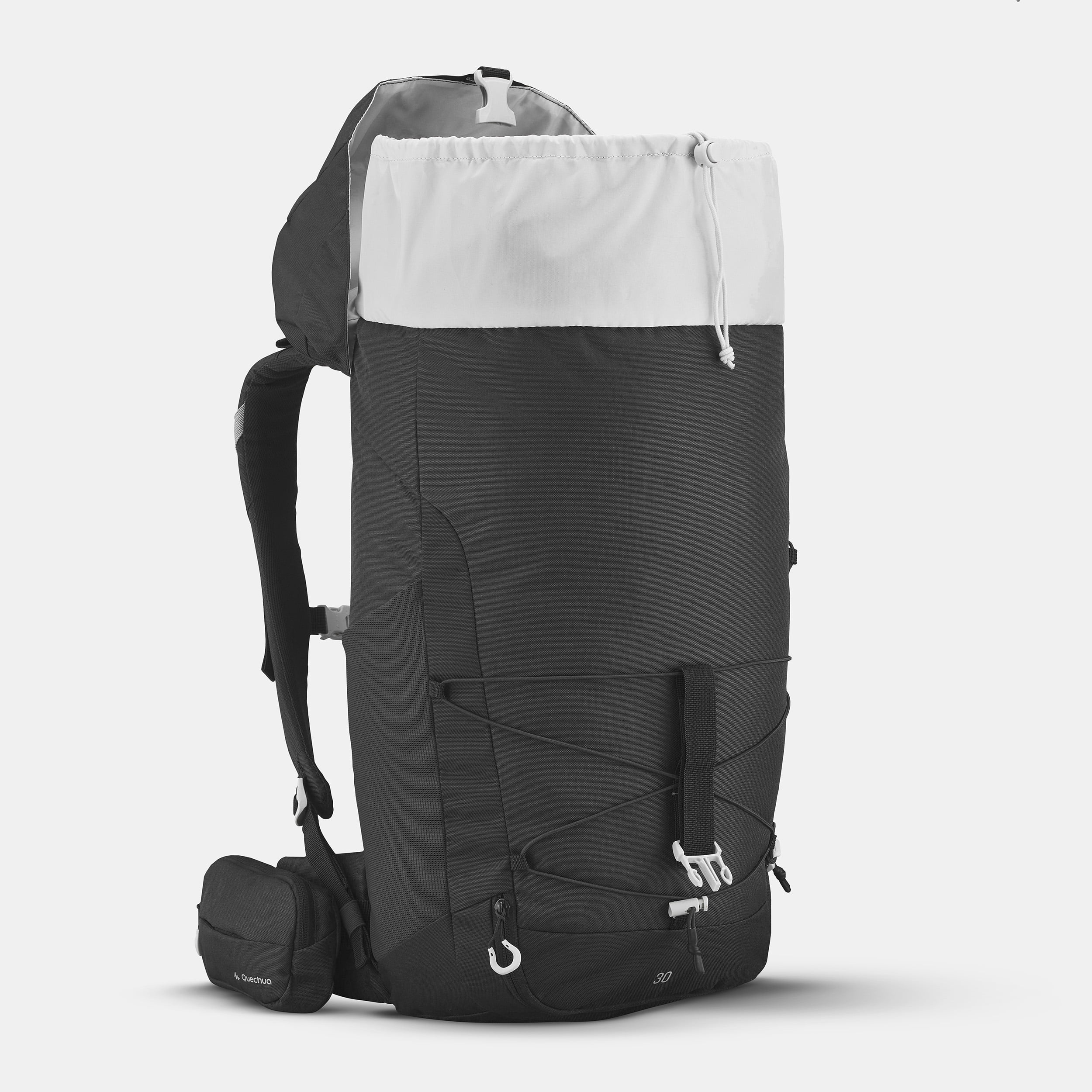 Buy 30 litre Hiking Backpack Dark Grey Online | Quechua Bag 30 Litre Hiking