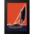 thumbnail image 2 of McIntosh, Frank 11x14 Black Modern Framed Museum Art Print Titled - On One of the Seven Seas, 1931, 2 of 5