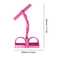 thumbnail image 3 of Bandas De Resistencia Física 4 bandas de resistencia de fitness de pedal de tubo ligeras para gimnasio fitness (rosa) Sywqhk Para Estrenar, 3 of 7