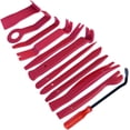 thumbnail image 1 of Red 12 Piece Auto Trim Removal Kits, Car Radio Installation Tool Kits, Pry Bar Lever Trim Removal Kit, 1 of 7