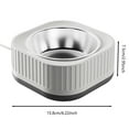 thumbnail image 2 of Heated Bowl for Keep Water Warm Across Seasons Durable Outdoor Bowl with & Spill Proof Design Automatic Warming for Cats Dogs for Cold Weather, 2 of 3