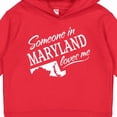 thumbnail image 3 of Inktastic Someone in Maryland Loves Me Toddler Hoodie, 3 of 4