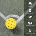 thumbnail image 4 of Outdoor Pickleball Balls 40 Holes Pickleball USA Pickleball Approved (USAPA) Pickleball Balls for Indoor and Outdoor Sport, 4 of 5