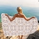 thumbnail image 5 of Microfiber Beach Towel Super Colorful Bath Towel Sandproof Beach Blanket Multi-Purpose Towel For Travel Swimming Pool 30x60 Inch, 5 of 8