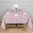 thumbnail image 3 of Pioneer Flower Floral Print Pattern Square Tablecloth, Waterproof Wipeable Spillproof Washable Table Cover for Home Kitchen Party Decor, 42"x42", 3 of 6