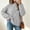 Gray women oversized cable knit sweater a1, variant on Tusihei Women Oversized Cable Knit Sweater Long Sleeve Chunky Pullover Tops Casual Fall Winter Cozy Knitwear Loose Fit Sweaters for Women, Pink XL
