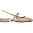 thumbnail image 2 of Franco Sarto Women's Destin Slingback Flat Modern Taupe Patent 9.5M, 2 of 5
